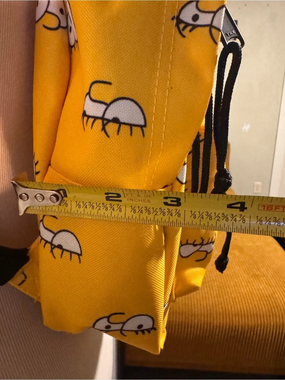 Herschel x The Simpsons Classic Lisa Simpson Yellow Mini Backpack - Never used.